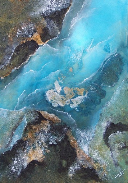 Sigrid Braun-Umbach - Über Wasser, unter Wasser III