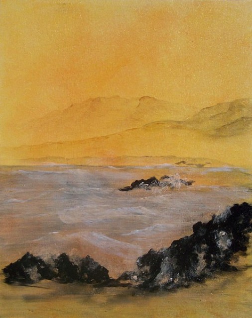 Sigrid Braun-Umbach - Morgens aus dem Küchenfenster