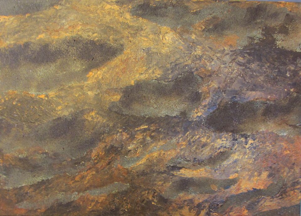 Sigrid Braun-Umbach - Lavafeld