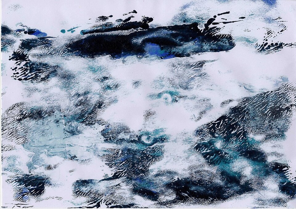 Sigrid Braun-Umbach - Meer - Meditation 2