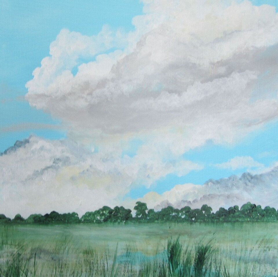 Sigrid Braun-Umbach - Boddenblick 1
