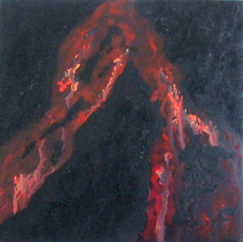 Sigrid Braun-Umbach - Lavafluss