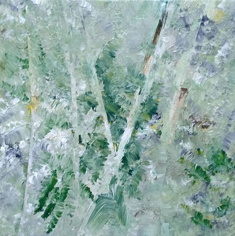 Sigrid Braun-Umbach - Grasbild grün