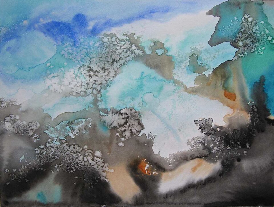Sigrid Braun-Umbach - Vulkanwasser 3