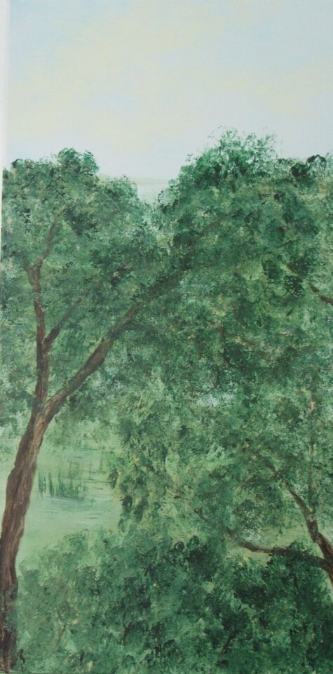 Sigrid Braun-Umbach - Auenlandschaft 2