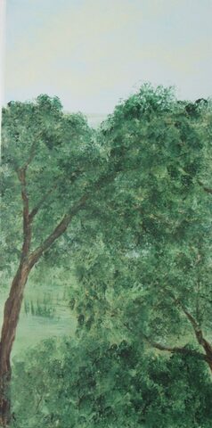 Sigrid Braun-Umbach - Auenlandschaft 2