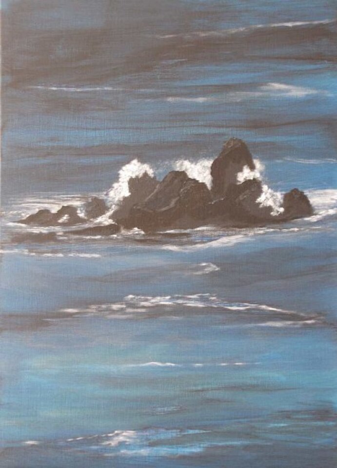 Sigrid Braun-Umbach - Nachtmeer
